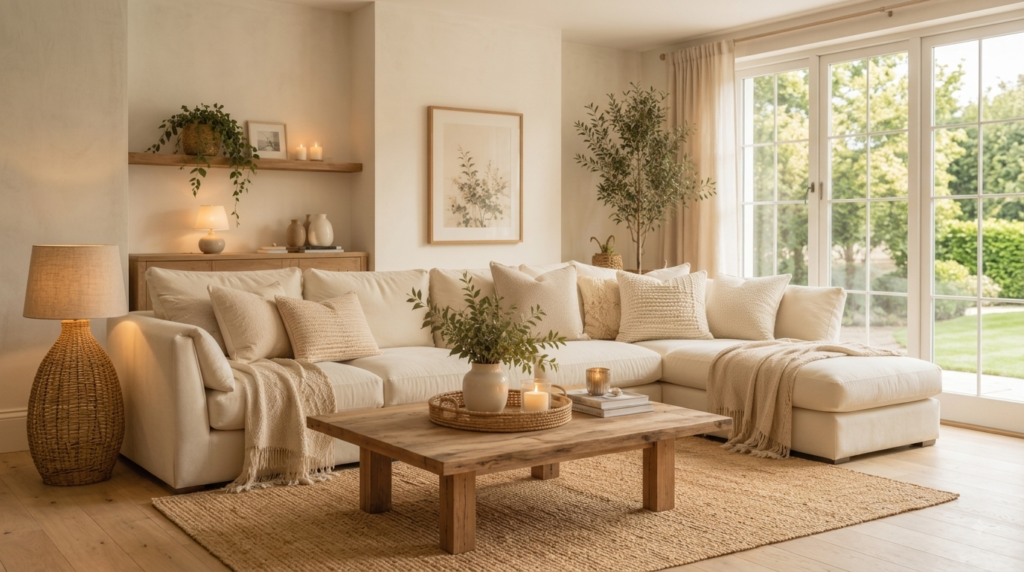 hero section cozy living