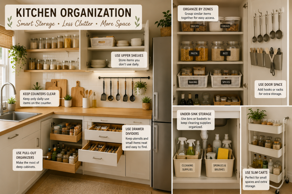 Small kitchen organization ideas