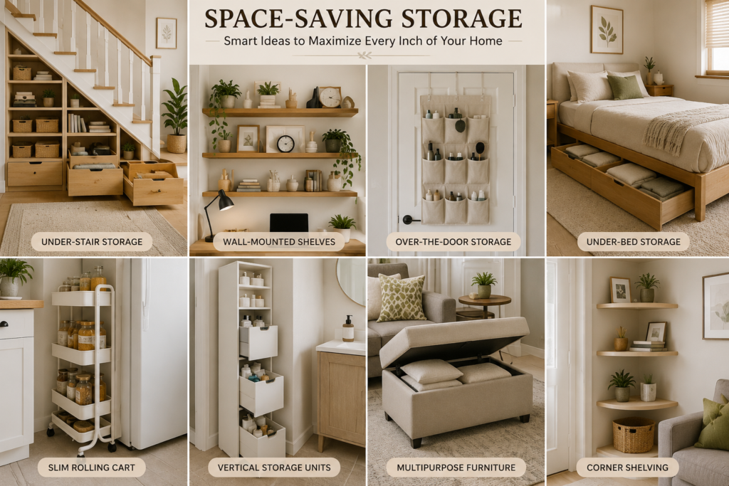 space saving home organization ideas
