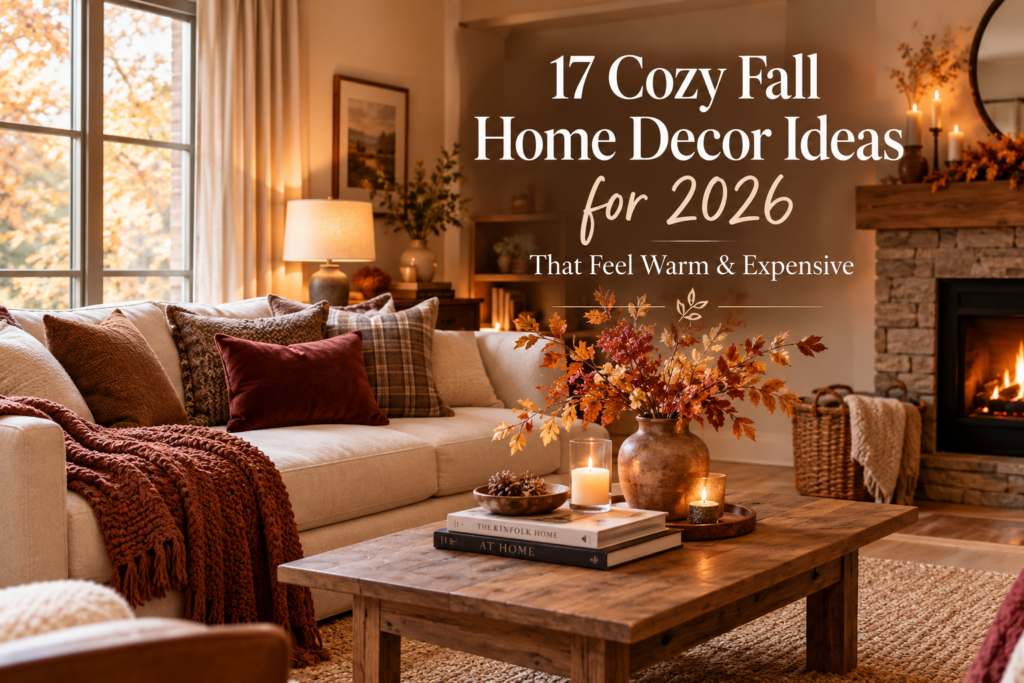 cozy fall home decor ideas